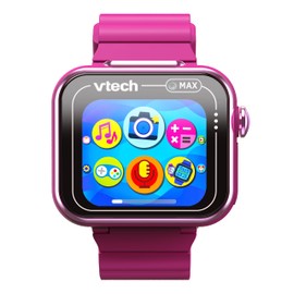 VTech KidiZoom Smart Watch MAX in Purple - Children's Watch with Dual Camera for Photos and Videos, Numerous Games, Varied Functions and Much More - For Children Aged 5-12 Years