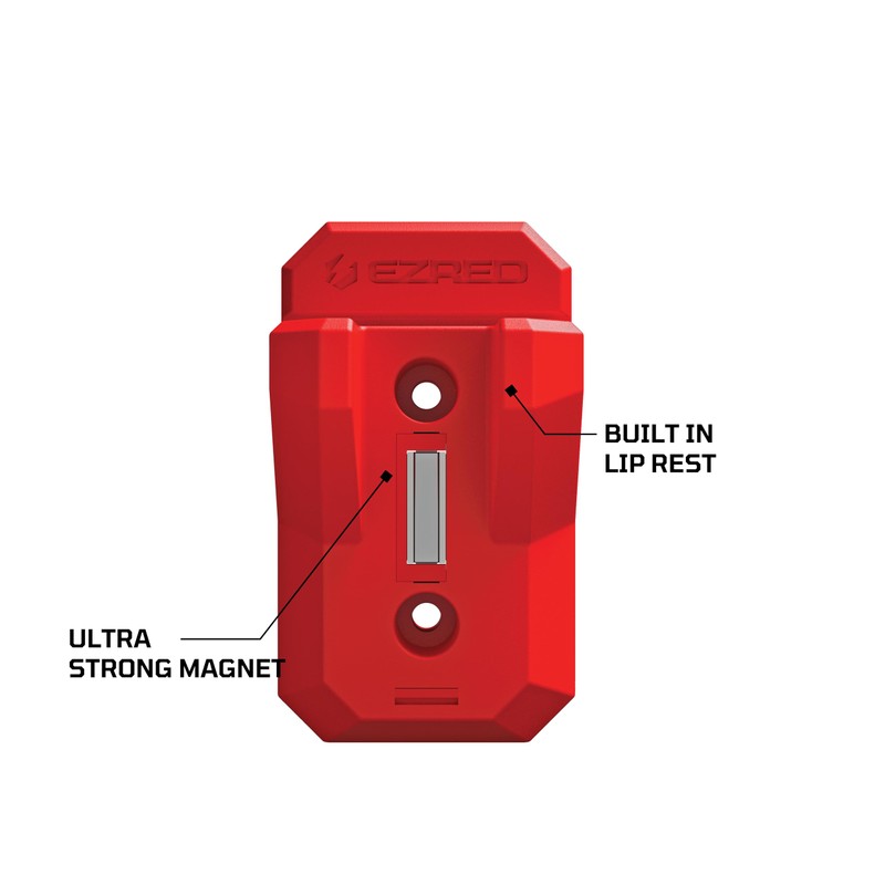 Magnetic Pry Bar Holder Non-Marring TPEE with Mounting Holes Low