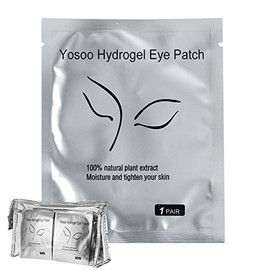 100 Pairs Set,Under Eye Pads, Lint Free Lash Extension Eye Gel Patches for Eyelash Extension Eye Mask Beauty Tool                                     