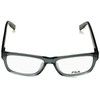 Fila Men's Square Glasses Frame (Model VFI307) Made of Cellulose