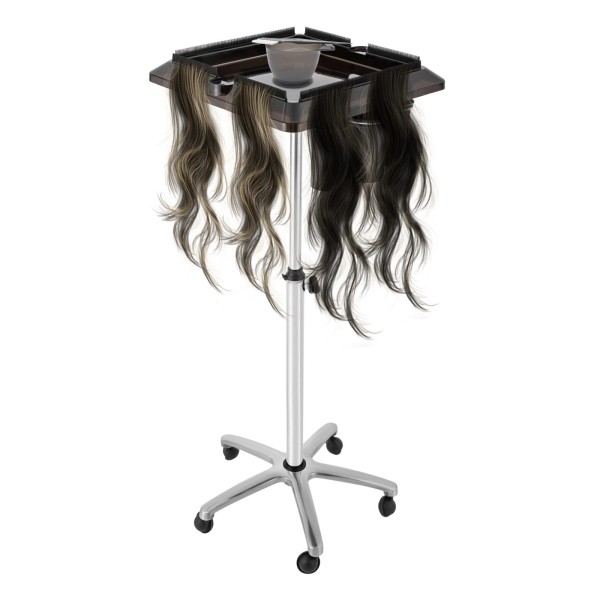 Unbranded Rolling Salon Tray Cart, Hair Extension Tool / Height