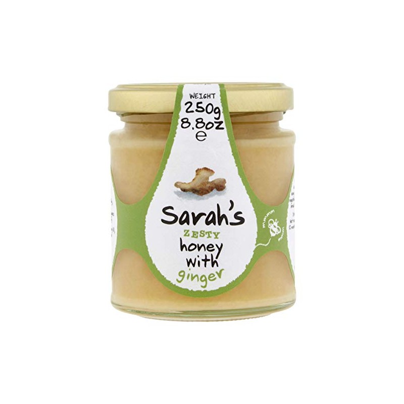 Mileeven Sarah's Zesty Honey with Ginger, 8.8 Ounce