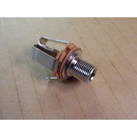 Switchcraft (5 PACK) SWITCHCRAFT 12B 1/4" TRS Stereo Panel Mount Jack - Open Circuit