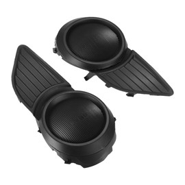 A ABSOPRO Front Left Right Side Fog Light Grille Cover 52128-08020 52127-08020 Fog Light Bezel Cover Trim for Toyota Sienna 2011-2015 1 Pair