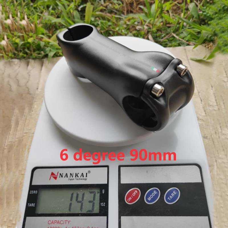 RXL SL 28.6 Road Bike Stem Carbon 6 Degrees 80