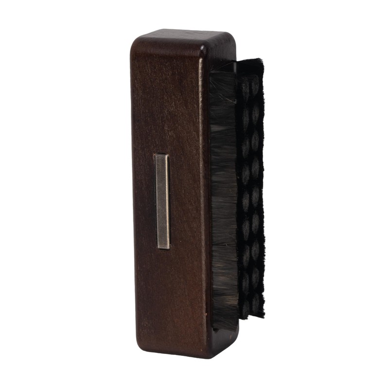 Fluance Vinyl Record Cleaning Brush, Anti-Static Carbon Fiber Brush, Scratch