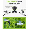 HIRALIY 59FT Greenhouse Mist Drip Irrigation Kit with Garden Timer,