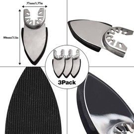 Gulrear 246Pcs Oscillating Multi Tool Sanding Pad Kit for Oscillating Tools