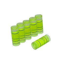 Package Photo Frame Level Gauge Level Gauge Cylinder Level Gauge Horizontal Bubble Level Ruler Balance Bubble Various Specifications (12X40mm(6pcs))