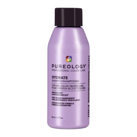 Pureology Hydrate Shampoo - For Dry or Color-Treated Hair, Intense Hydration & Softness, With Rose Extract & Green Tea, Vegan & Sulfate-Free
