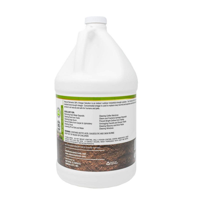 Natural Elements 30% Vinegar | (2) 1 Gallon Pack |