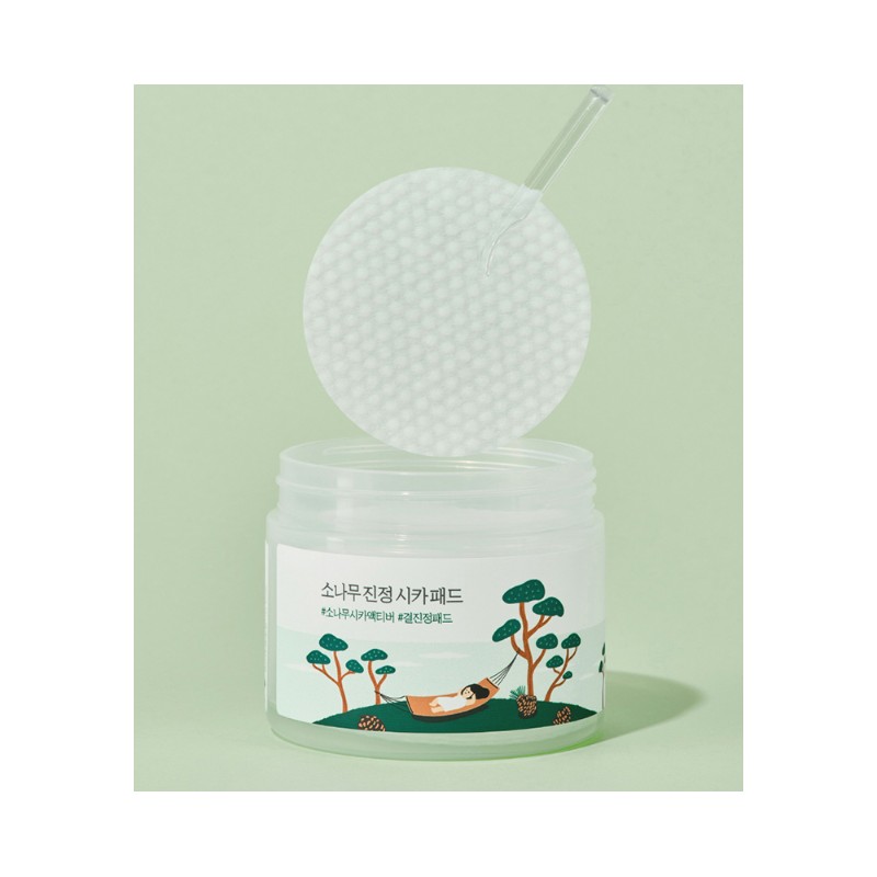 라운드랩 소나무 진정 시카 패드 195ml, 50매입, 1개 Round Lab