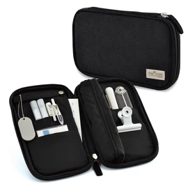 Kokuyo F-VBF300D Pencil Case, Pouch, Pen Case, Pan Case, Black