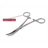 Stainless Steel Heavy Duty Hemostat Forceps Curved 5.5" (14cm), Full