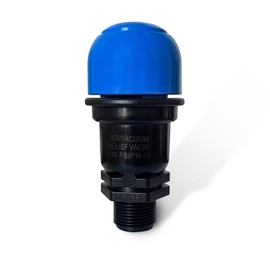 UPLYKKE Air Relief Valve 3/4 inch Air and Vacuum Release in The Irrigation Water Saving Agriculture Drip Irrigation System Protected Outlet - 1 Pcs