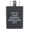 2 Pack EP27 Electronic LED Flasher Relay 5 Pin 12V