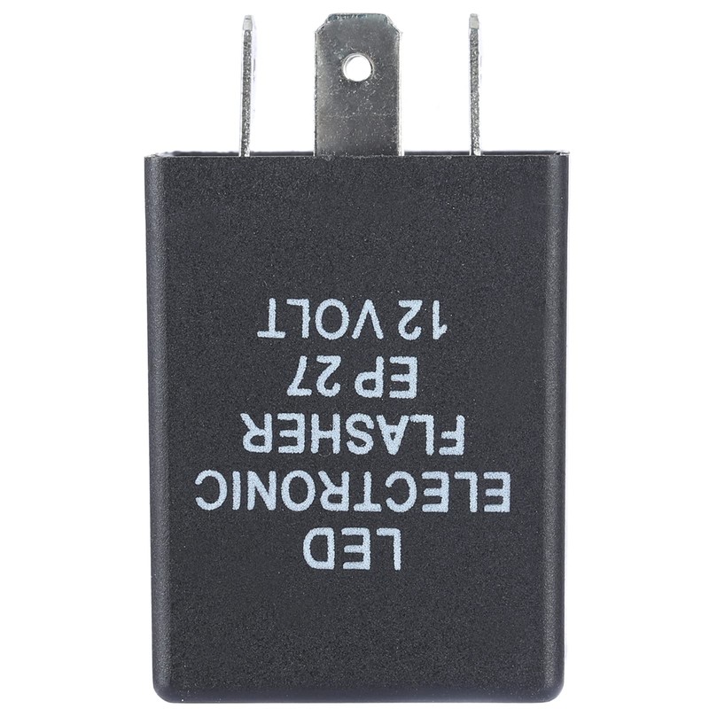 2 Pack EP27 Electronic LED Flasher Relay 5 Pin 12V