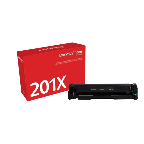Everyday by Xerox Black Toner compatible with HP 201X (CF400X),
