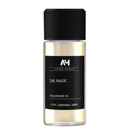 24K Magic Scent Diffuser Oil 20mL - Inspired by Luxury Hotel W Hotels - Formulated with Bergamot, Lemon, Lemongrass, Magnolia, Jasmine, Lily, Koa Wood, Musk - Aromatherapy Home Fragrance
