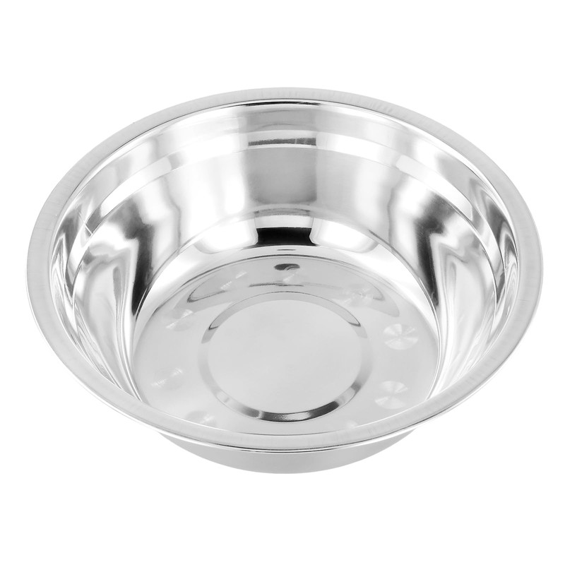 TAICHEUT 8 PCS 20 x 5.9cm Stainless Steel Bowls, Metal