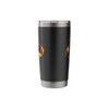 Beagle Clown Minimalist Stainless Steel Insulated Tumbler