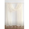 Ling's moment Wedding Arch Draping Fabric 2 Panels 32Ft x