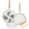 ESLITE LIFE Frying Pan Set Nonstick Skillet Set Egg Omelette