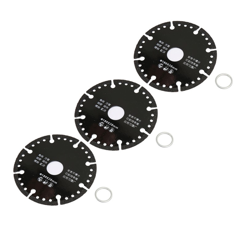 10pcs Angle Grinder Saw Blade Flat Emery Multifunctional Cutting Saw