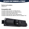 HISports 6395451513 Power Master Window Regulator Switch, Electric Window Switch,