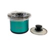 Mini Slow Cooker, 0.65 Quart Capacity, Green, with 10pcs BPA-Free