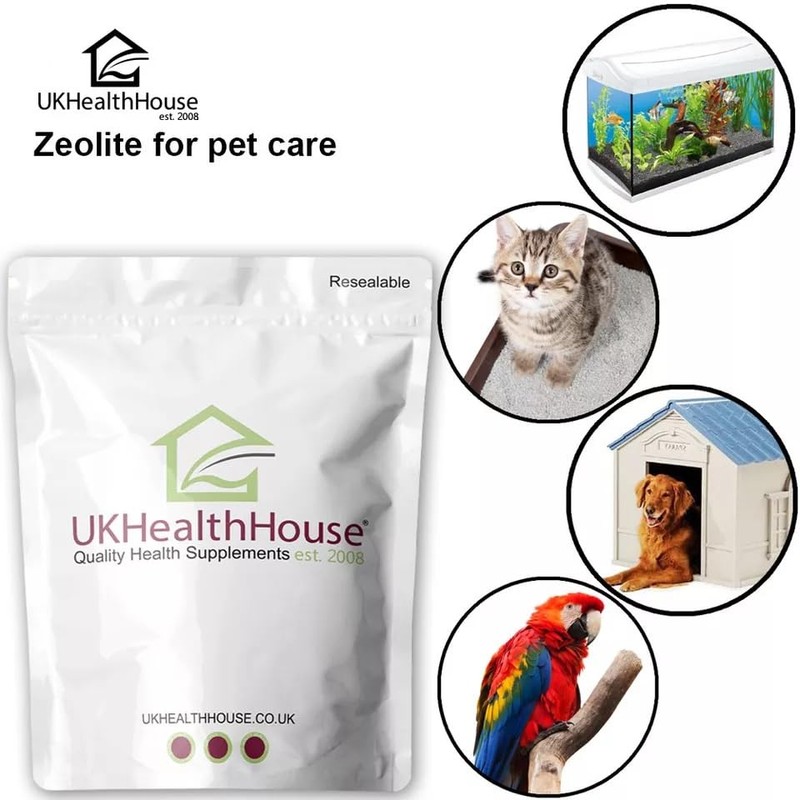 UKHealthHouse Zeolite | Clinoptilolite 95% | 3X Activated | Natural