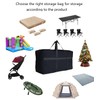 YiKitHom Extra Large Storage Duffle Bag for Travel, Black Oversized