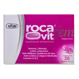 Rocavit Fem C30 Cpsulas Vitaminas Y Minerales - de, y,