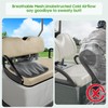 10L0L Golf Cart Cooling Seat Cushion with 8 Fans -