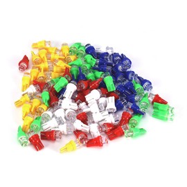 100 Pcs T10 158 194 168 W5W Car LED Light Bulbs Multi Color Lamp White Blue Red Amber Green