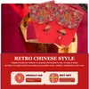 KALLORY Red Envelopes Wedding Congratulation Bags Chinese Style Money Envelopes