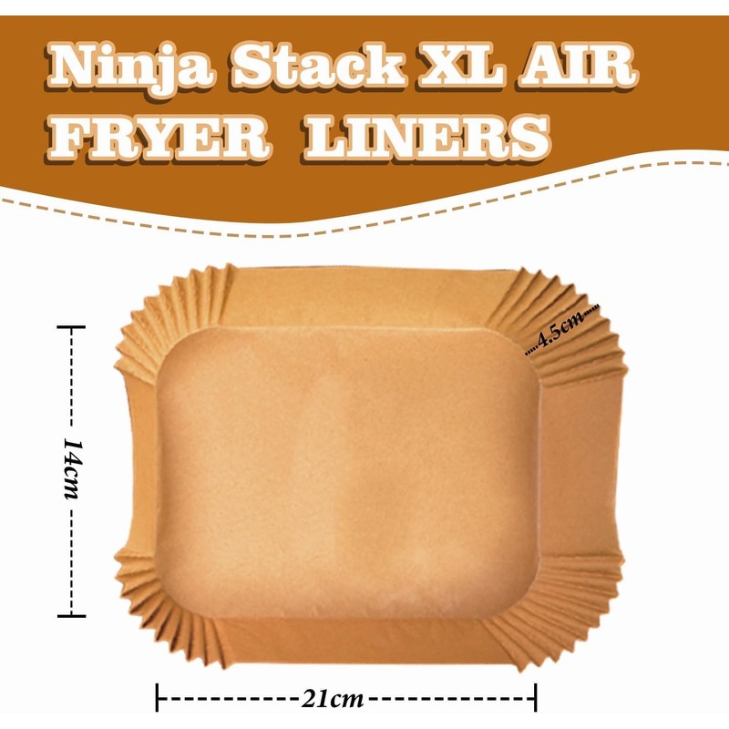 HOJIO 100PCS Ninja Double Stack XL 9.5L SL400ANZ Air Fryer