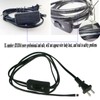 HBFBZM 6Feet Lamp Cord with Switch On Off, 6Ft 18AWG