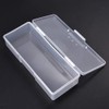 KADS Plastic Transparent Empty Nail Storage Box Manicure Equipment Decoration
