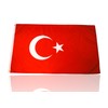 twinsmanufacturing Turkey Flag 90 x 150 cm with Brass Eyelets,