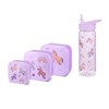 Nesting Snack Boxes, Set of 3 Including Straw Sipper, Tiny