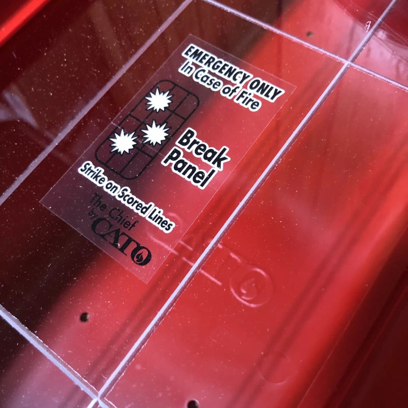 Cato 105-10 Rrc-H Fire Extinguisher Cabinet, Surface Mount, 23 1/4