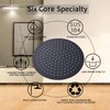 GGStudy Round 16 Inch Stainless Steel Shower Head Rain Style