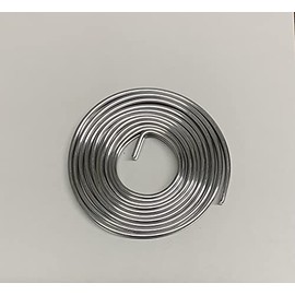 H Came - 3/32 Round - 6ft Lead Came (Rolled & Bagged) by BiNARi Glass Studio