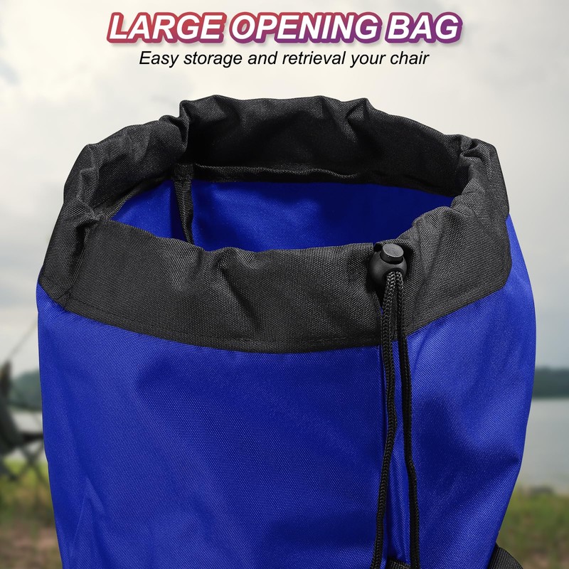 PATIKIL 47 Inch Camp Chair Replacement Bag, Foldable Camping Chair
