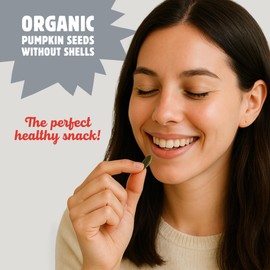 Top Fox Snacks - Organic Pop-Roasted Pumpkin Seeds | Healthy Protein Snacks - Gluten Free - Keto and Vegan Friendly (Cracked Black Pepper, 3.5 oz - 2 Pack)