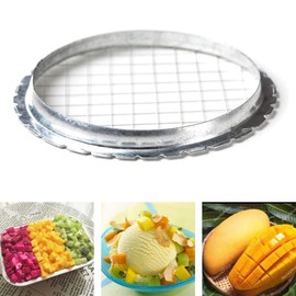 Stainless Steel Egg Slicer Sturdy Boiled Egg Cutter Fruit Cube Tool for Cheese Carrots Potato Cutter