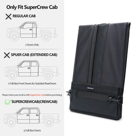 GEEDAR Under Seat Storage Truck Tool Box Organizer for Truck Underseat Storage Ford F150 F250 F350 Dhevy Dilverado Accessories (2 Compartment for the Bench Seat)