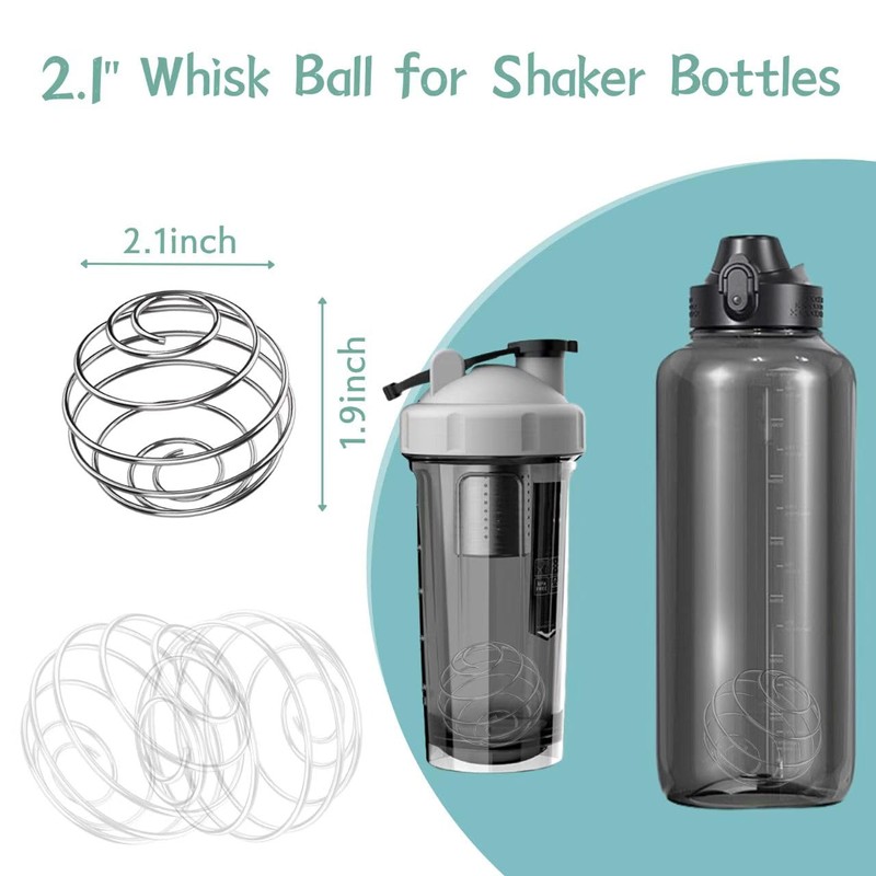 Shaker Balls, 304 Stainless Steel Mixing Balls for Protein Shakes