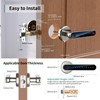 IRONZON Fingerprint Door Lock Smart Door Lock with Keypad with